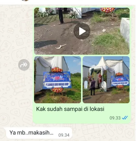 Pengiriman Karangan Bunga Kronjo