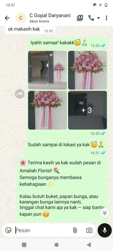 Pengiriman Karangan Bunga Kronjo