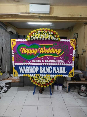 Papan Bunga di Kronjo
