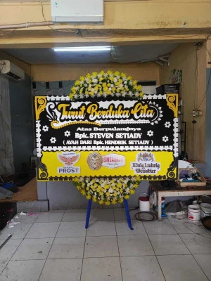 Papan Bunga di Kronjo