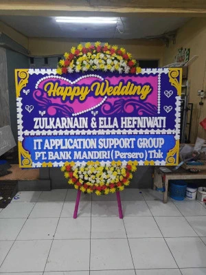 Papan Bunga di Kronjo