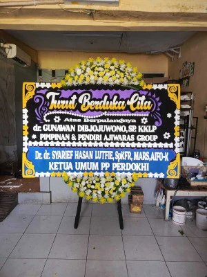 Papan Bunga di Kronjo